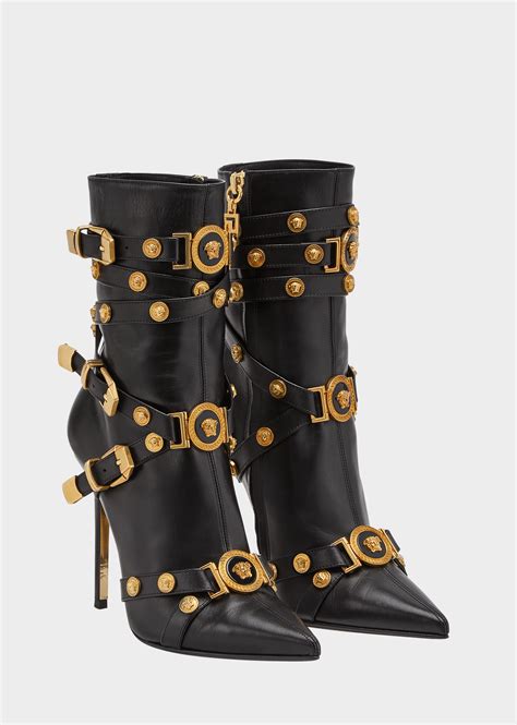 shop versace heels|Versace high heel boots.